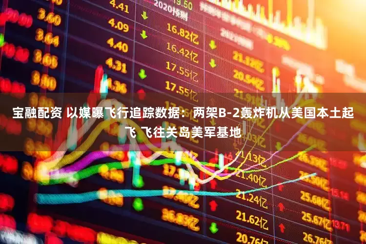 宝融配资 以媒曝飞行追踪数据：两架B-2轰炸机从美国本土起飞 飞往关岛美军基地